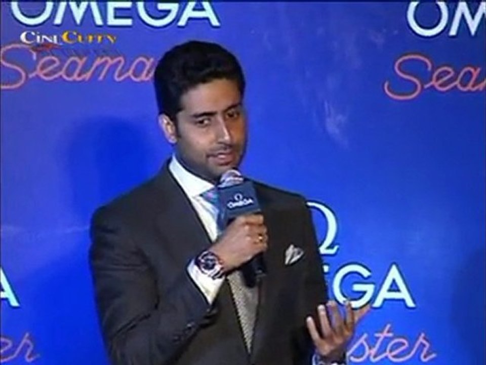 Omega Seamaster Watch Launch Abhishek Bachchan