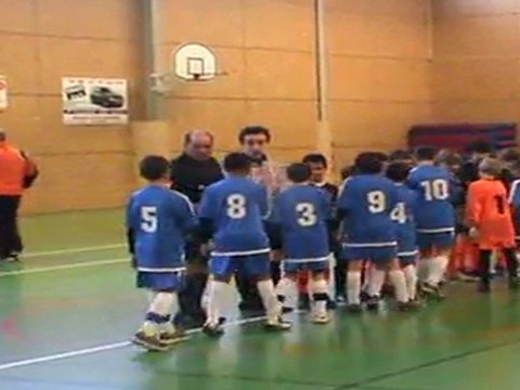 Présentation des équipes St Gaudens-PSC finale Foot en Salle U11 saison 2011-2012