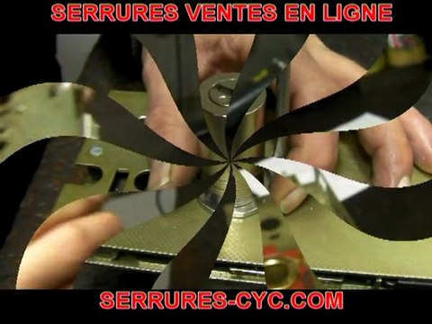 FICHET P.R SERRURE CLE