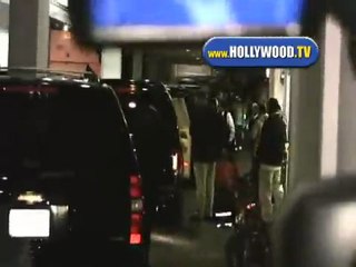 Tom Cruise And Katie Holmes Leave E.Baldi In Beverly Hills