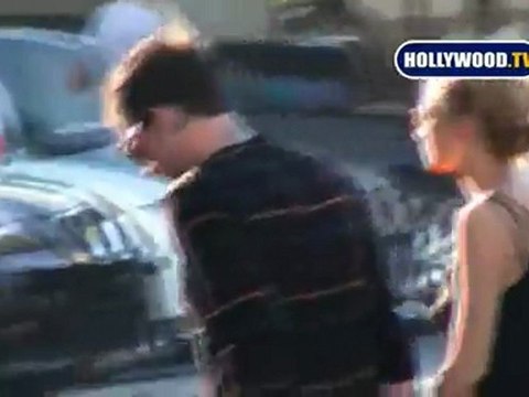 Nicole Richie and Joel Madden at Little Seed and Baja Fresh