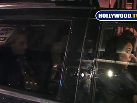 Sean Stewart and Friends Leave Hyde Night Club.
