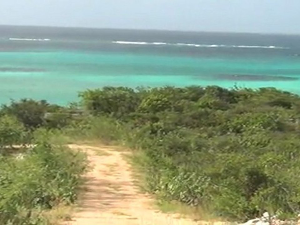 Welches hill and a view of upper shoal bay in east end Anguill