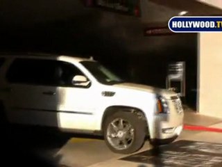 EXCLUSIVE: Rihanna's Car Spotted at Cedars- Sinai ER