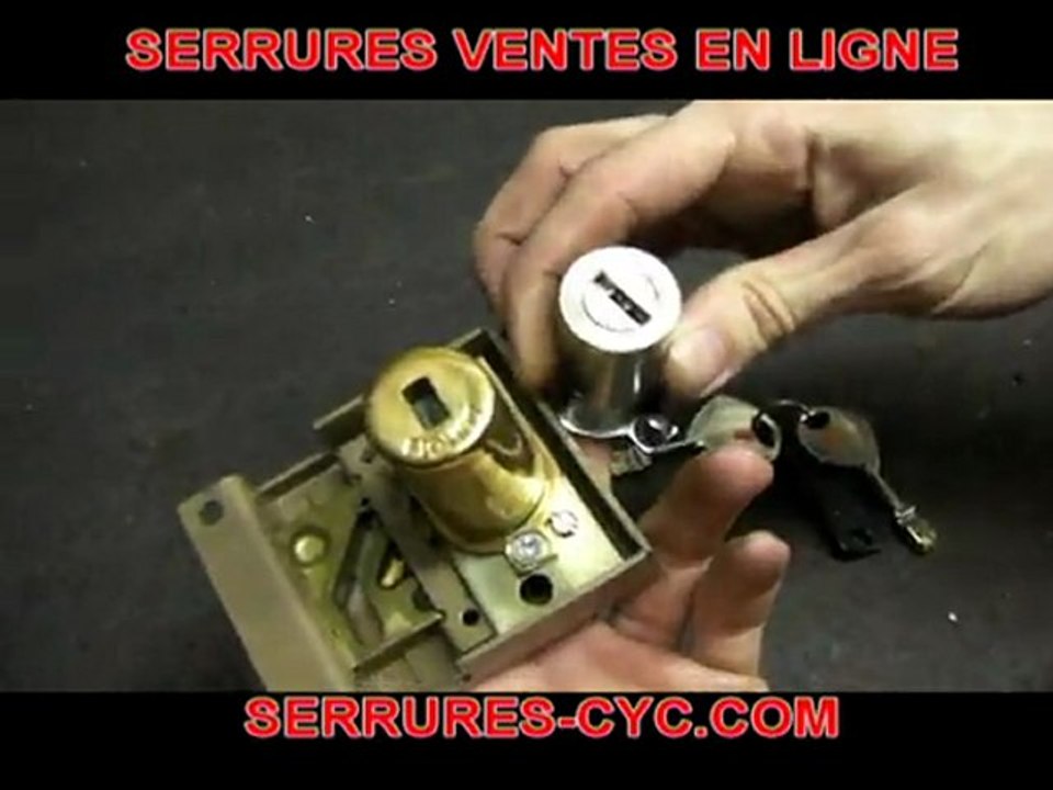FICHET VERROU SERRURE CLE