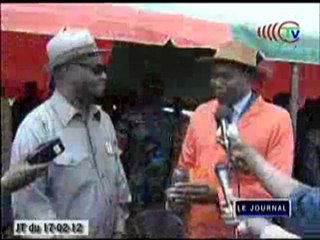 Remise symbolique du terrain où sera érigé le complexe pénitentiaire d’Ignié