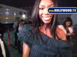 Brandy Joins the US Weekly Hot Hollywood Stars Who Care Event The Colony