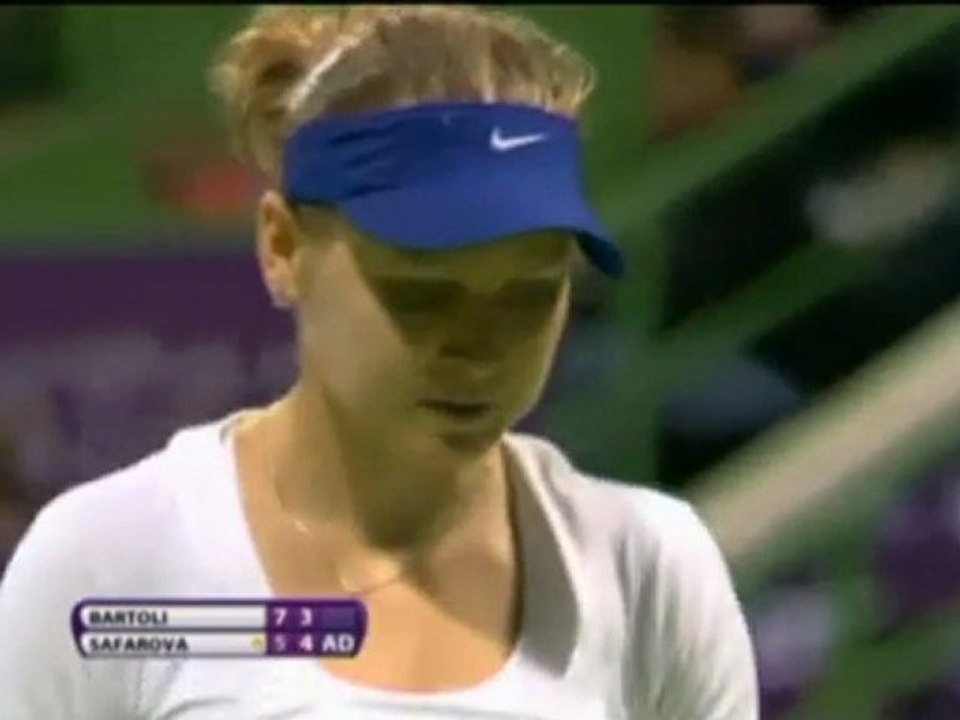 Doha - Bartoli besiegt Safarova