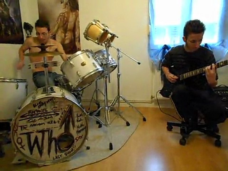 impro guitare batterie