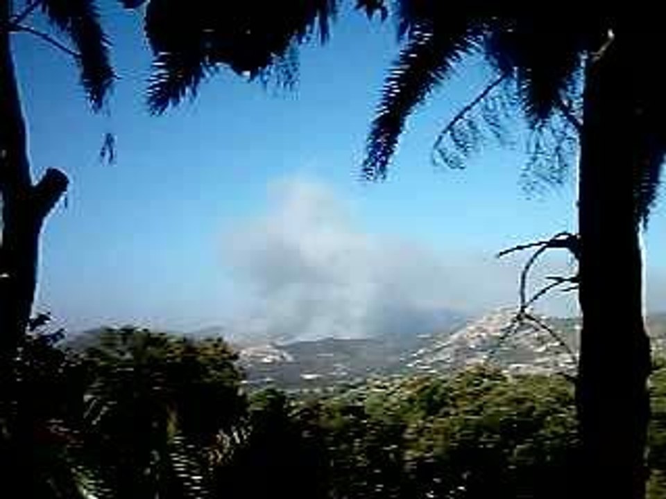 feu calenzana juillet 2005