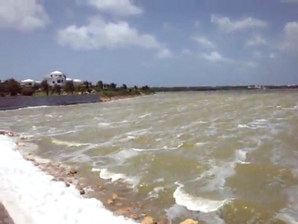 Anguilla's Cove pond  along Maundays bay road video 1