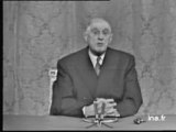 De Gaulle sa vision du sionisme et du conflit Israel Palestine - 1967