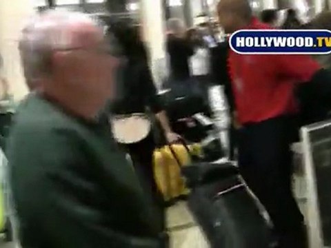 Kim Kardashian Arrives At LAX From NYC