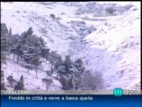 14/02/12 - Freddo in citta' e neve a bassa quota