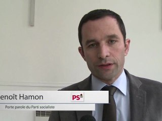 Réaction de Benoît Hamon suite à l'annonce de la candidature de Nicolas Sarkozy