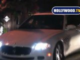 Lindsay Lohan Heads Home From Roosevelt Hotel