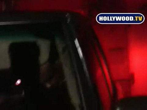 Jamie Foxx Has Dinner At Mr Chow