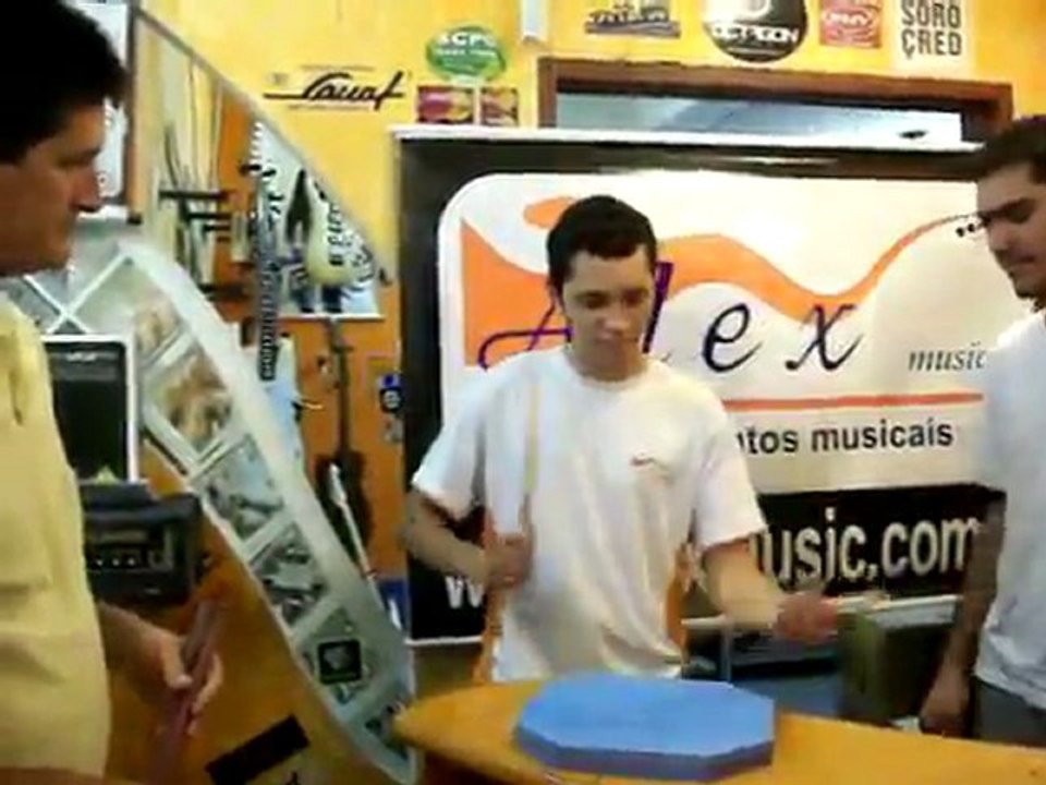 QUE BAQUETAS VOCÊ USA   CAUAF DRUMS TESTE ALEX MUSIC