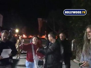 Gary Sinise Leaves Special Benefit Reading of "110 Stories" At The Geffen Playhouse.