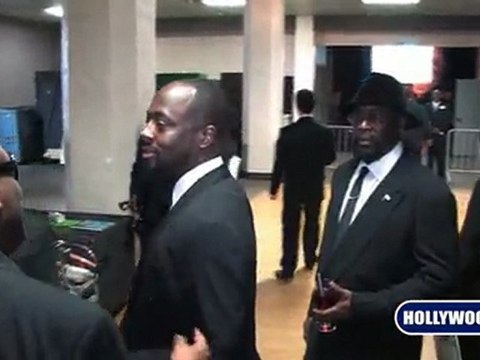 Backstage at NAACP Image Awards With Chris Rock, Jamie Foxx, Wyclef Jean, John Legend & More