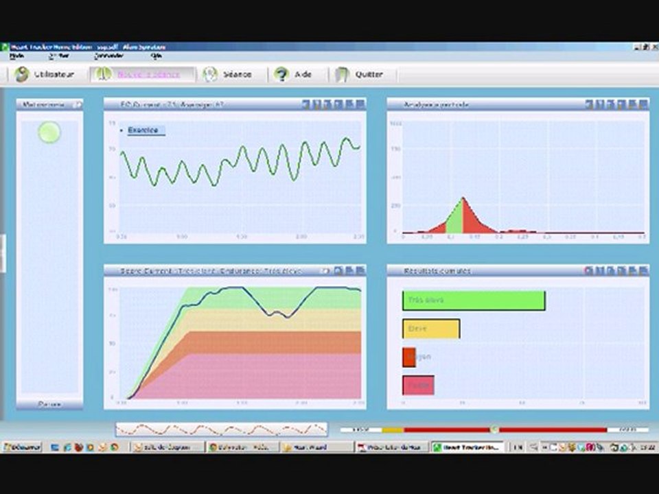 Cohérence cardiaque - séance de 5 minutes : 4 secondes d'inspiration et 6 secondes d'expiration