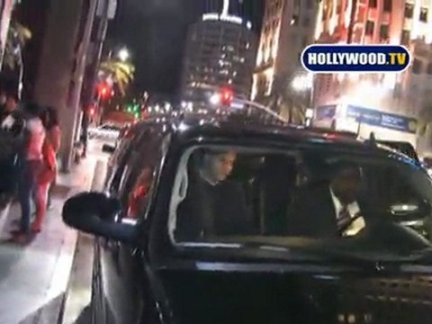 Drake Leaves Katsuya Restaurant