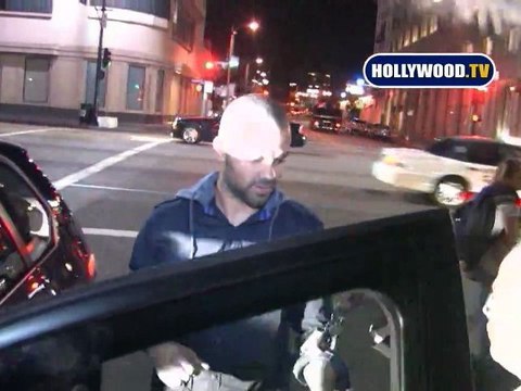 Eva Longoria Parker And Tony Parker Leave Beso