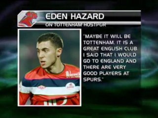 Lille - Hazard vers Tottenham ?
