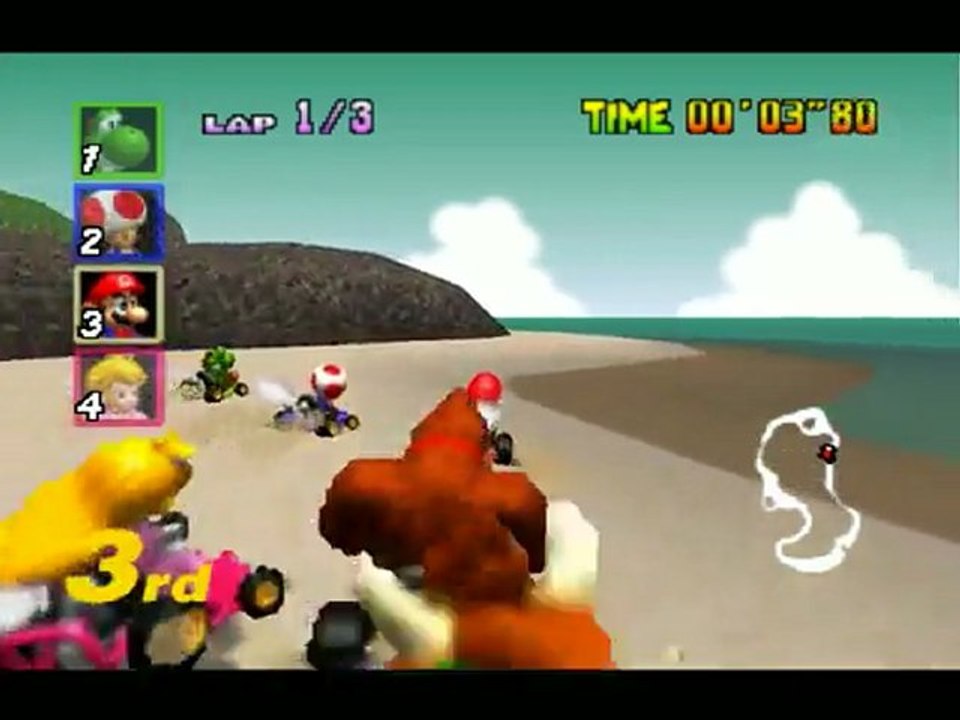 Mario Kart 64 150cc Coupe Champignon