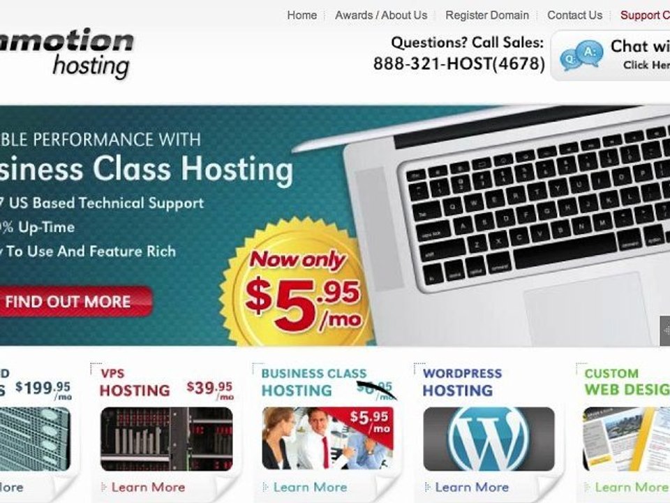 In Motion Hosting Review