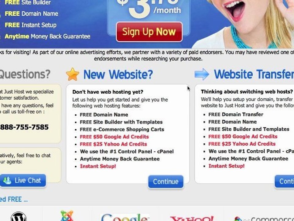 Just Host Hosting Review