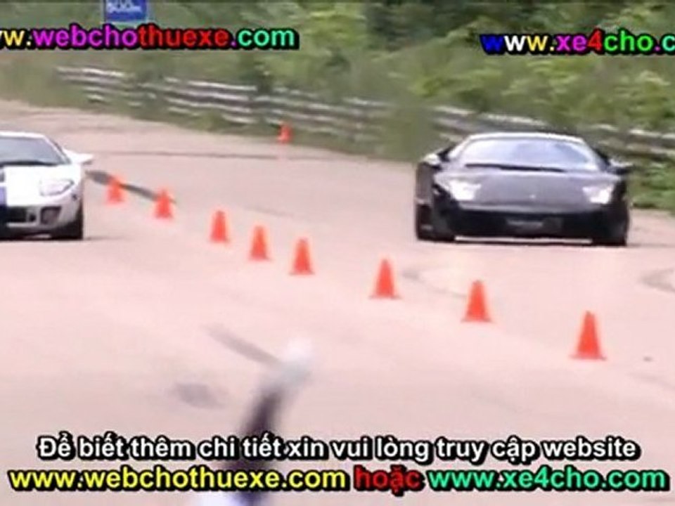 Siêu xe Ford GT40 Heffner GT 1000 vs siêu xe Lamborghini Murcielago LP640