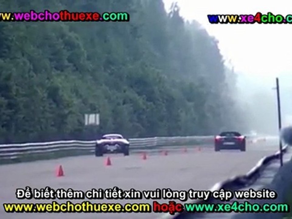 Siêu xe Ferrari F430 vs Siêu xe Spyker C8