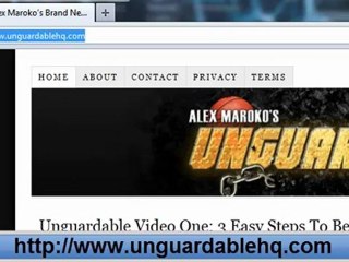 Alex Maroko Unguardable