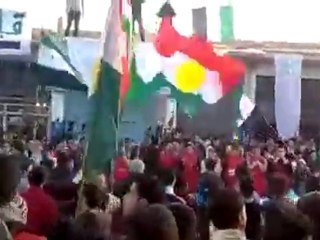 فري برس   مظاهرة طلابية   قامشلو 14 2 2012 ج1