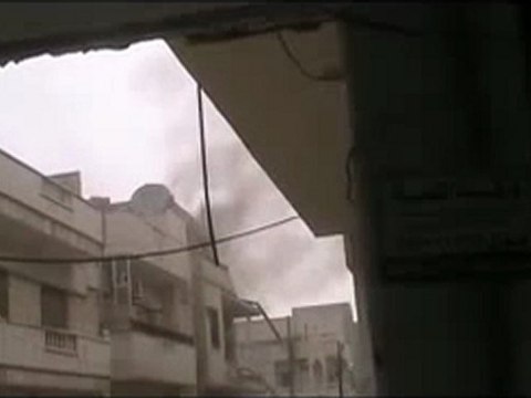 فري برس حمص الانشاءات قصف عنيف على الحي 14 2 2012
