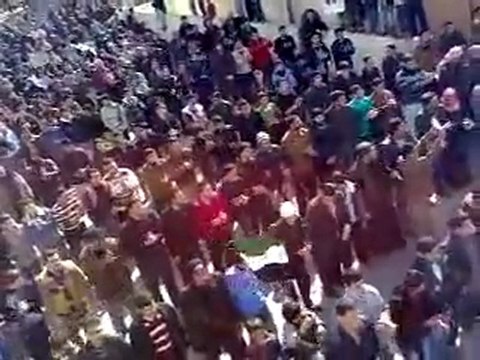 فري برس حماة كفرنبودة ريف حماة صباحية الاحرار 14 2 2012