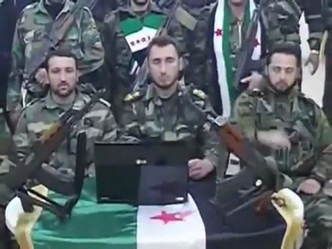 فري برس ادلب خان شيخون إعلان كتيبة الشهداء 14 2 2012