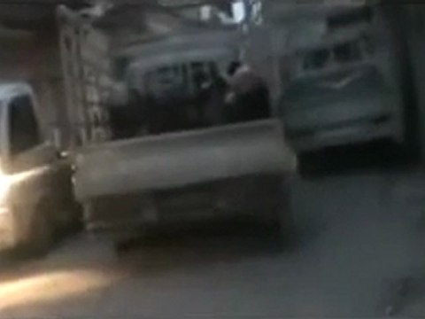 فري برس ادلب نزوح الأهالي من قصف العدو الأسدي 14 2 2012