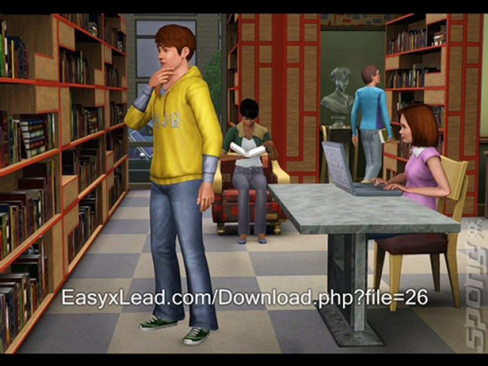 The Sims 3 Town Life Stuff free download for ps2