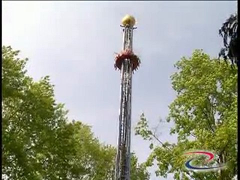 Une tour Flash Tower pour Parque de Atracciones de Zaragoza