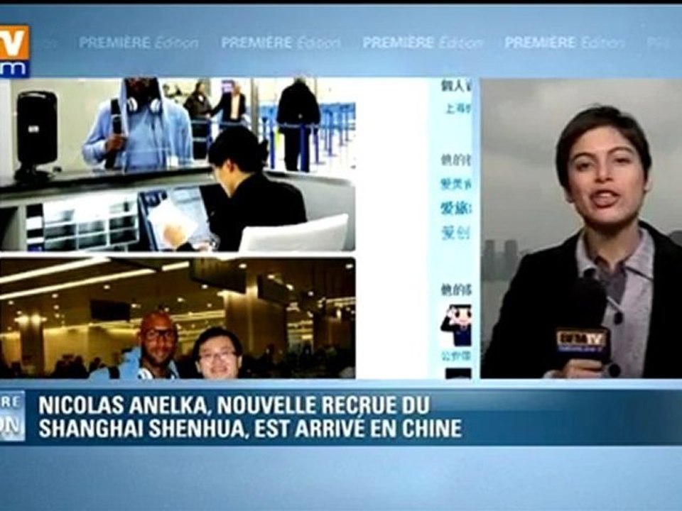 Foot : Nicolas Anelka en Chine pour jouer au Shanghai Shenhua