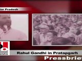 Rahul Gandhi in Pratapgarh Making promises is easy, Congress believes in action