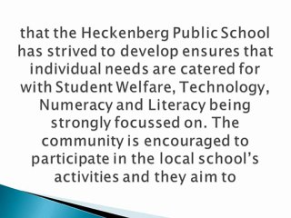 Heckenberg in Sydney’s South West