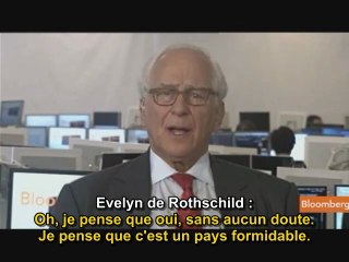 Evelyn de Rothschild s'exprime sur la crise économique et la situation en Chine