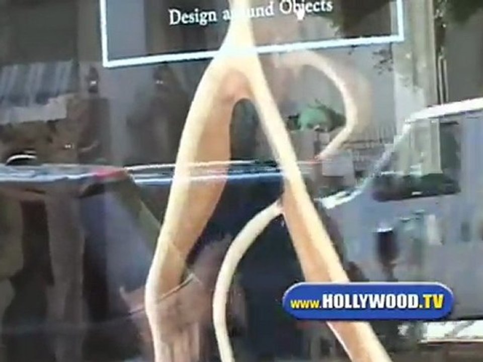 Courtney Cox Shopping in Los Angeles