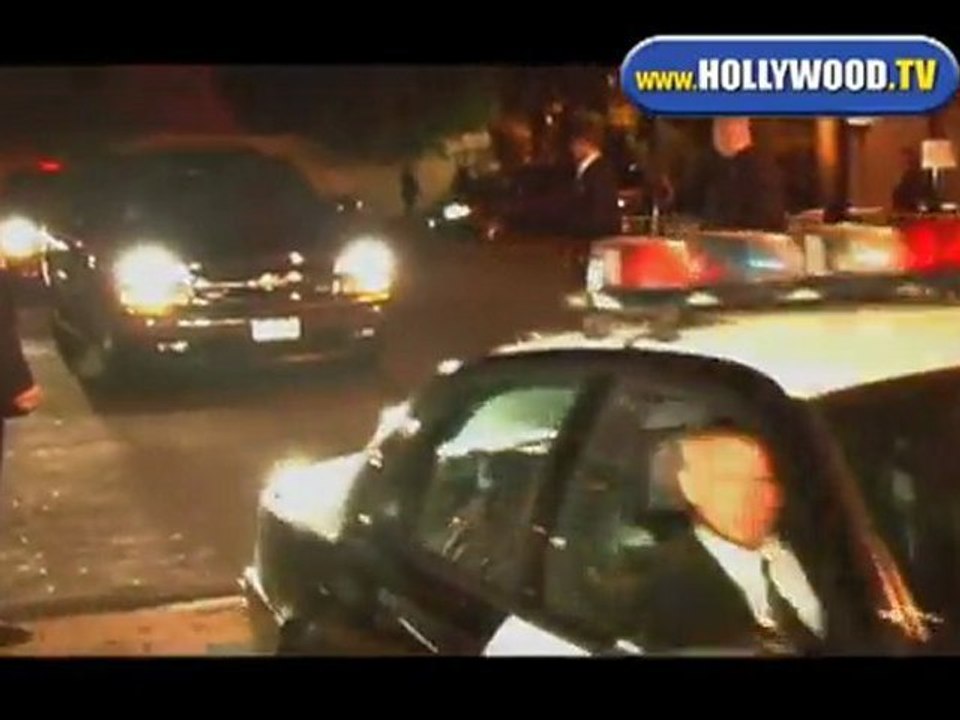 Barack Obama visits Hollywood