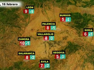 El tiempo en España por CCAA, el miércoles 15 y el jueves 16 de febrero