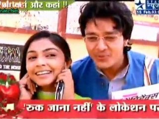 From The Sets Of ''Ruk Jana Nahi'' 15th February 2012