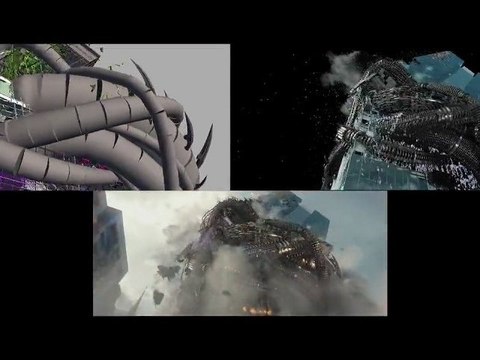 Les effets spéciaux de Transformers 3